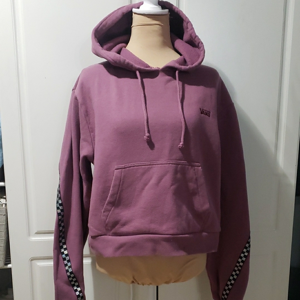 Vans Purple Hooded Sweater